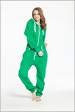 Solid adult onesie all-in-one piece jumpsuit jump in fleece zip hoody by Nordic Way rompers daffedress fleece unique