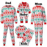 Family Matching Outfits Xmas Kids Adult Family Matching Christmas Pajamas Sleepwear Nightwear Pyjamas