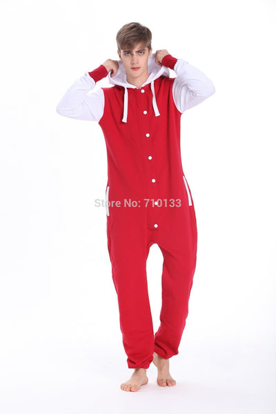 one piece jumpsuit,ladies romper baseball adult onesies unisex playsuit comfy tracksuit