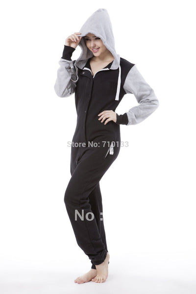 Free shipping one piece jumpsuit,adult jumpsuit ladies romper Onesie Playsuit